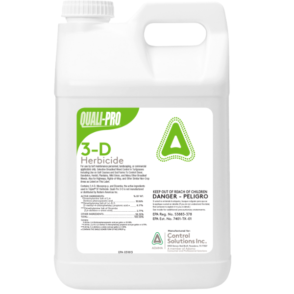 QP 3-D HERBICIDE 2.5 GALLON