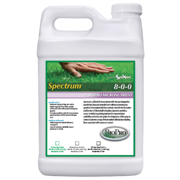 SPECTRUM MG FE MN S 2.5GAL