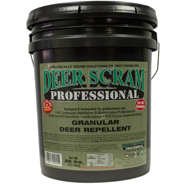 DEER SCRAM PROF 25LB TUB