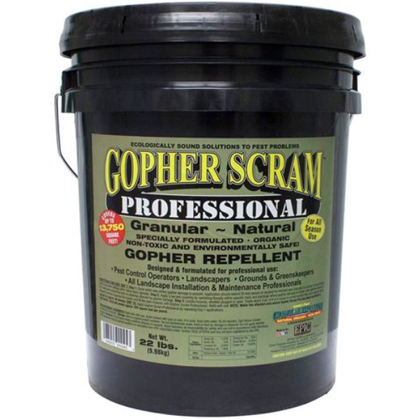 GOPHER SCRAM 22LB TUB