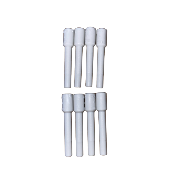 1/4" PLUG - ORANGE - 8 PACK