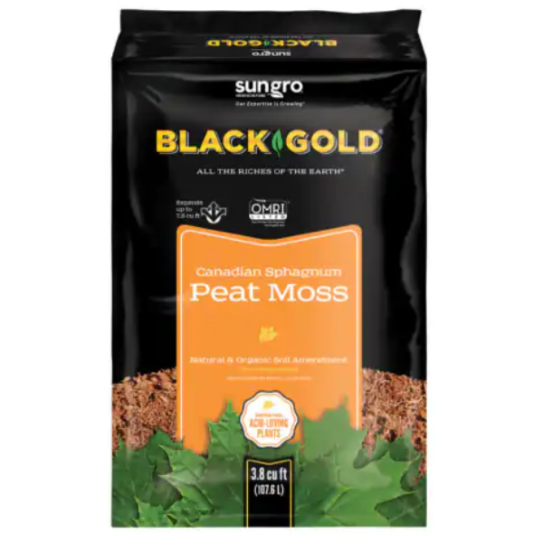 3.8 CF PEAT MOSS BLACK BAG