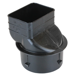 4" DRAIN TILE DOWNSPOUT ADAPTER