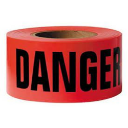 300' RED DANGER TAPE