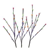 LED 32" TWIG BRANCHES (SET OF 3) MULTI