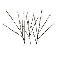 LED 32" TWIG BRANCHES (SET OF 3) WARM WHITE TWINKLE