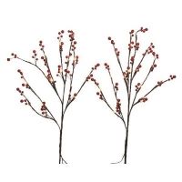 LED BERRY BRANCHES WARM WHITE