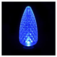 LED C9 25PK BLUE