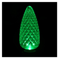 LED C9 25PK GREEN