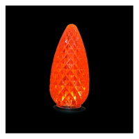 LED C9 25PK ORANGE