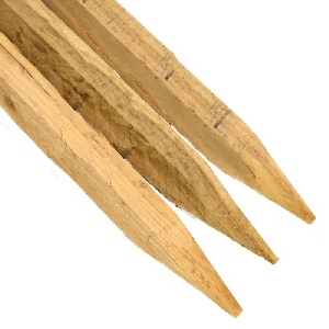 1.5"X1.5"X24" WOOD STAKE