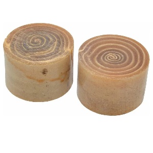MALLET HEAD-RAW HIDE (SET OF 2)