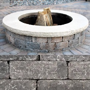 STRASSEN ROUND FIREPIT CHARCOAL