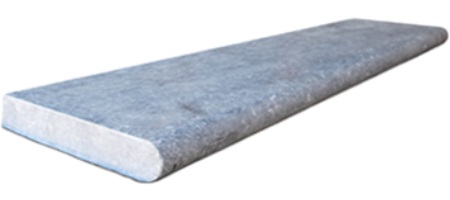 14X48 DEEP BLUE ANTIQUE BULLNOSE COPING