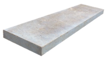 14X48 TERRA TRAVERTINE ANTIQUE STRAIGHT EDGE COPING