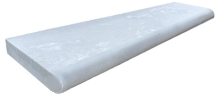 14X48 AFYON CLOUD SANDBLAST BULLNOSE COPING