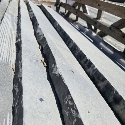 2X14X72 BLACK LIMESTNE R/F TREAD