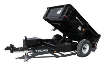 Felling 5x8 Single Axel Dump Trailer