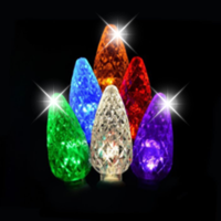 LED C6 70L GRC ROCKEFELLER (Multi Colored Sparkle)