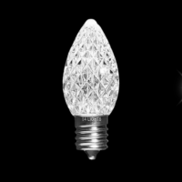 S4 C9 E17 LED 100PK PURE WHITE