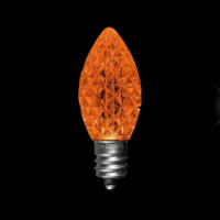 S4 C7 E12 LED 100PK ORG