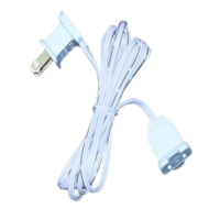 6' WHITE JUMPER CORD