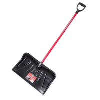 27" POLY SNOW PUSHER W/ DH