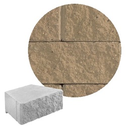 DIAMOND STRAIGHT DESERT TAN WALL