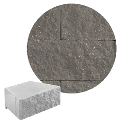DIAMOND STRAIGHT CHARCOAL WALL