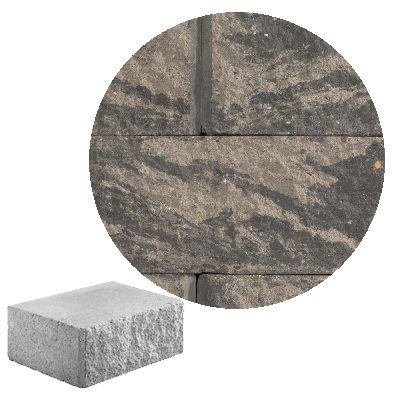 ANCHOR 6X16X16 LRG STEP GRAPHITE