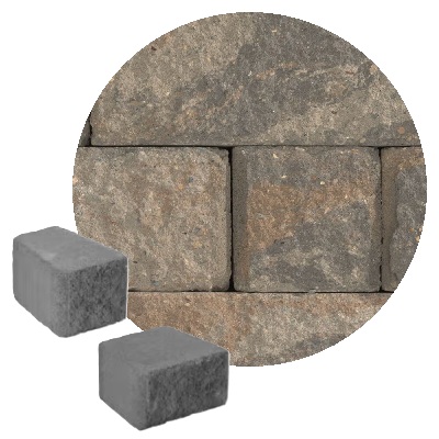 6" HIGHLAND FREE STAND 6/12" MAJESTIC GRAY WALL
