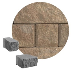 6" HIGHLAND STONE 6"/12" SAND WALL