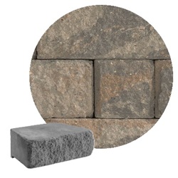 6" HIGHLAND STONE 18" MAJESTIC GRAY WALL