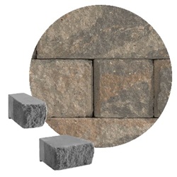 6" HIGHLAND STONE 6"/12" MAJESTIC GRAY WALL