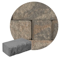 6" HIGHLAND FREE STAND 18" MAJESTIC GRAY WALL