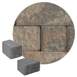 6" HIGHLAND FREE STAND 6/12" MAJESTIC GRAY WALL