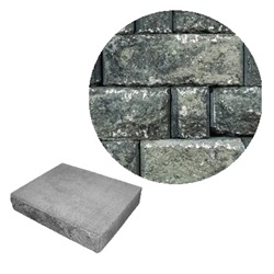 MADERA SPLIT CAP STERLING GRAY 14X15