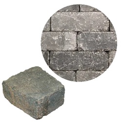 STRASSEN WALL TRAPEZOID STERLING GRAY