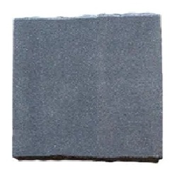 24X24 PILLAR CAP FLAT ROCK FACE CHARCOAL