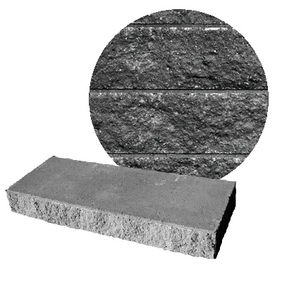 48X18 BORGERT STEP CHARCOAL