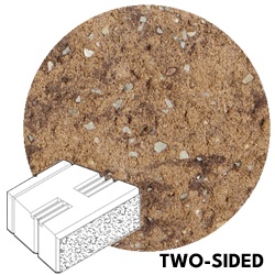 TRIBUTE 2-SIDED WALL CANYON BROWN