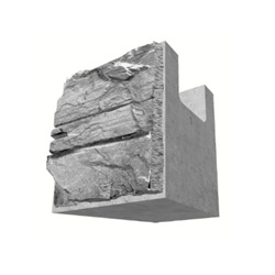 MAGNUM FULL 1/2 BASE BLOCK 24X24
