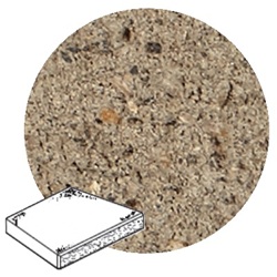3" WALL CAP GRAY