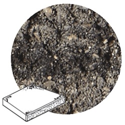 3" WALL CAP GRAPHITE