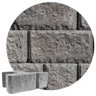 6" COLONIAL 6/12 BLUESTONE