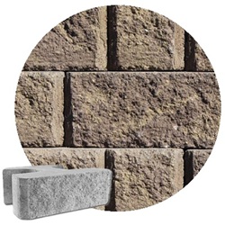 6" COLONIAL 18 SANDSTONE/BROWN