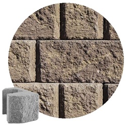 6" COLONIAL 1/2 SANDSTONE/BROWN
