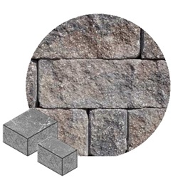 VINTAGE 6 END BLOCKS BLUESTONE