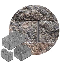 VINTAGE 6 SPLIT WALL BLUESTONE