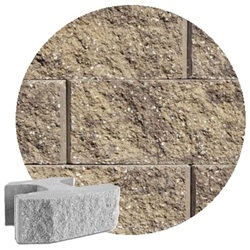 6" CLASSIC BEVELED SANDSTONE BROWN